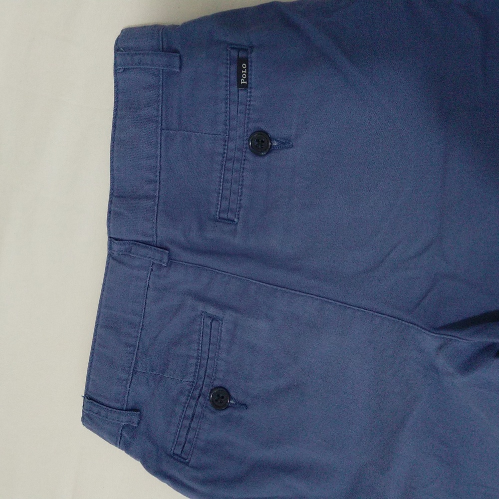 Polo Ralph Lauren Boys Classic Blue Shorts Size 7 - Picture 8 of 9